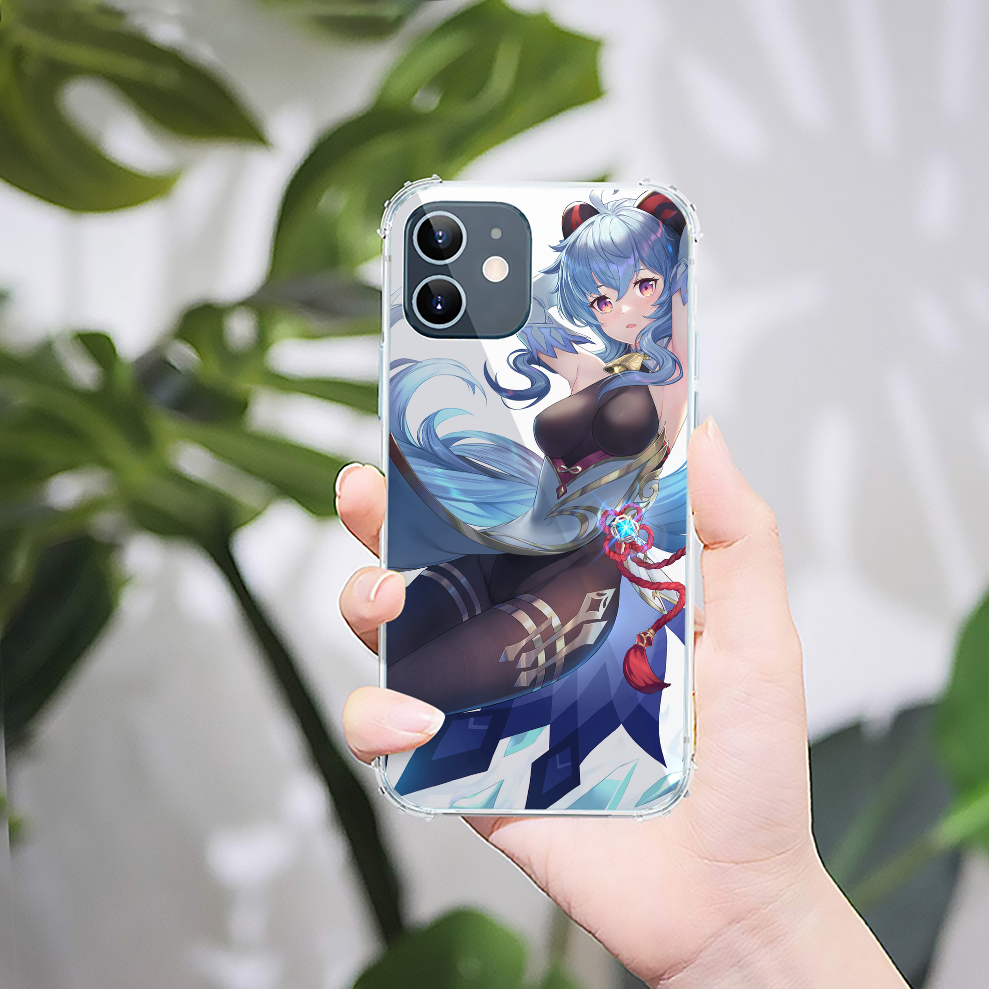 げんし神 genshin 【iPhone 12シリーズ対応】透明スマホケース（クリアソフトケース）